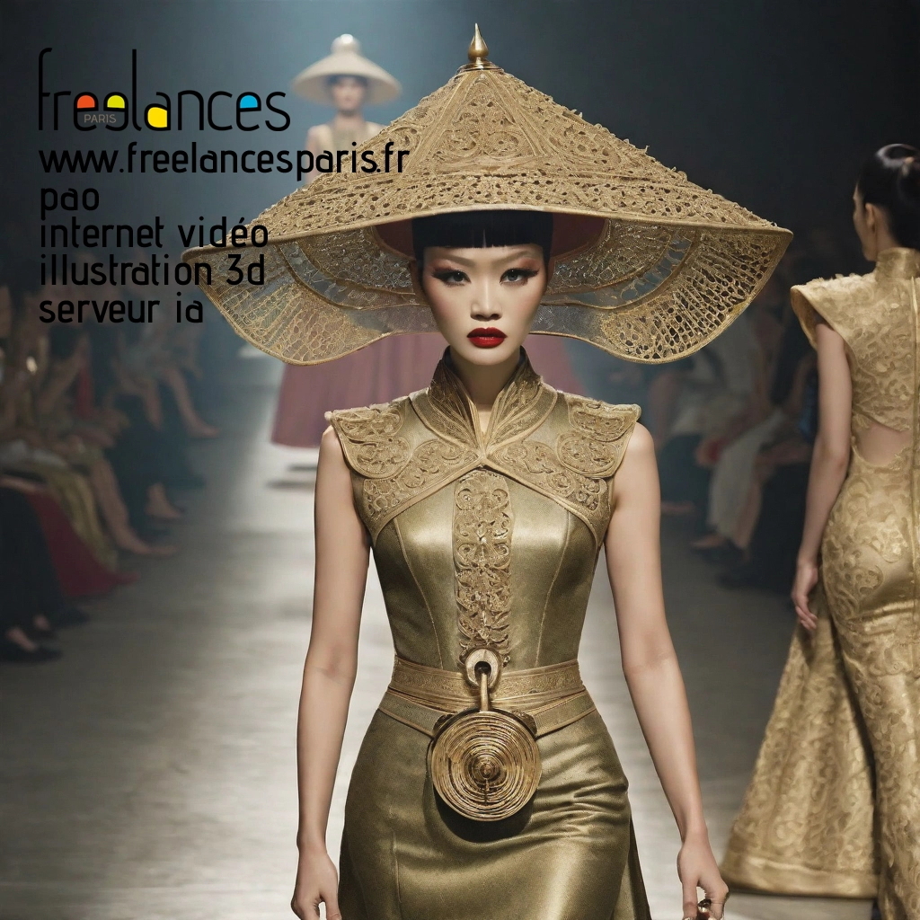 Pao mise en page internet vidéo illustration 3d serveur IA générative AI freelance paris studio de création magazines le2ptce0